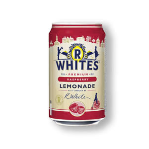 R White Raspberry Lemonade Can 330mL x24