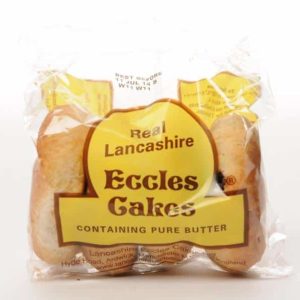 Lancashire Real Eccles Cakes 4 Pack x 12