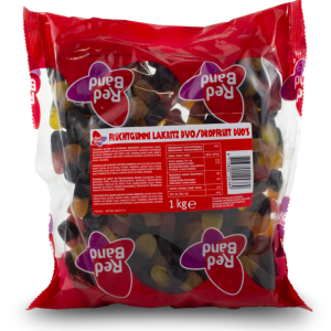 Venco Red Band Licorice Fruit Duo 6 x 1kg