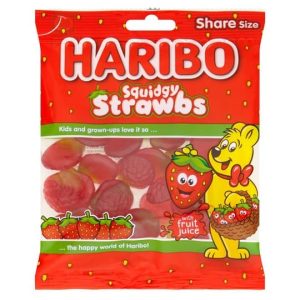Haribo Squidgy Strawberry 12x160g
