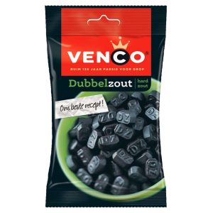 Venco Red Band Double Salted Bricks (Dubbelzout Briketten) Bag 12 x 162g