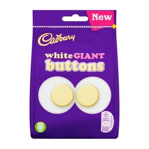 Cadbury Buttons Giant White 10x110g