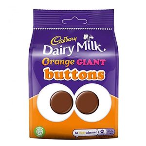 Cadbury Giant Buttons Orange 10x85g
