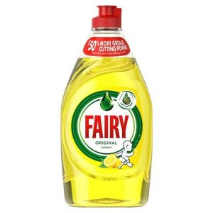 Fairy Washing Up Liquid Lemon 10x383ml