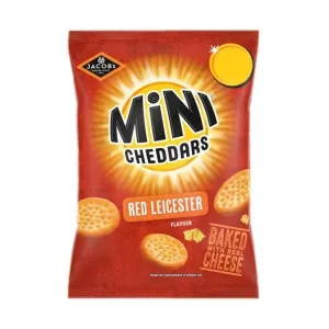 Jacobs Mini Cheddars Red Leicester pm 15x90g