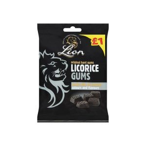 Lion Liquorice Gums 12x150g
