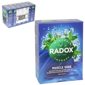 Radox Salts Muscle Soak 6x400g