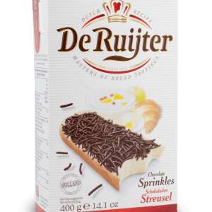 De Ruijter Dark Chocolate Sprinkles 18x400g