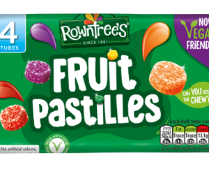Rowntree's Fruit Pastilles Tubes 20x4pkx42.8g