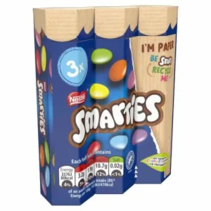 Smarties Hexatube pm 3pk 16x34g