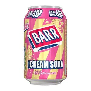 Barrs Cream Soda pm 24x330ml