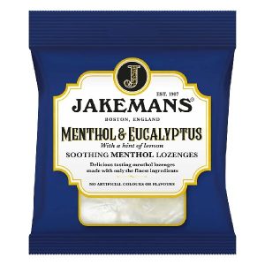 Jakemans Menthol & Eucalyptus Lozenges w/ Hint of Lemon 12x73g