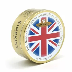 Simpkins Union Flag Tin 6x175g