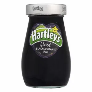 Hartleys Best Jam Blackcurrant 6x340g