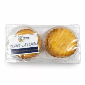Holland Choice Almond Filled Rounds (Gevulde koeken) 8x6pkx70g