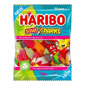 Haribo Sour Sparks 12x140g