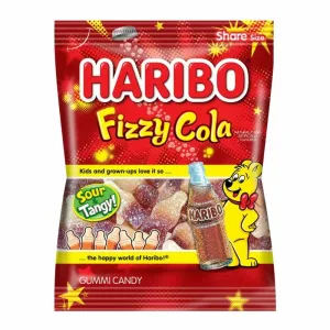 Haribo Tangfastics Fizzy Fruit Cola 12x160g