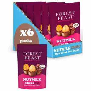 Forest Feast NutM!lk Choco Mix Sharing 6x110g