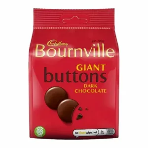 Cadbury Bournville Dark Giant Buttons Pouch 10x95g