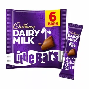 DNO Cadbury Dairy Milk Little Bars 6pk 18x108g