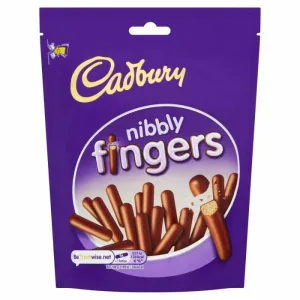 Cadbury Nibbly Chocolate Mini Fingers 8x125g