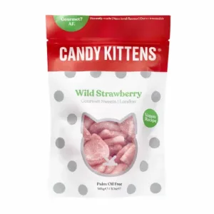 Candy Kittens Wild Strawberry 10x140g