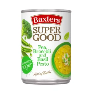 Baxters Super Good Pea, Broccoli & Basil Pesto Soup 6x400g