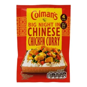 Colmans Dry Sauce Mix Chinese Chicken Curry 16x47g