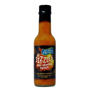 Karibbean Flavours The Sizzler Hot Pepper Sauce 24x150ml