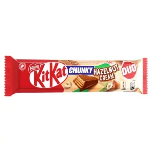 Nestle Kit Kat Chunky Duo Hazelnut Cream 24x68g