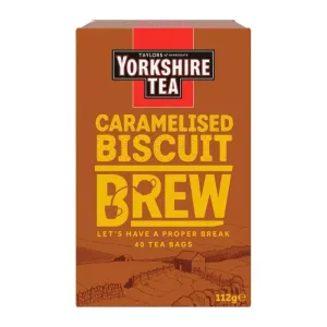 Taylors Yorkshire Carmelised Biscuit Brew 4x40's