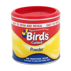 Birds Traditional Custard Powder Tin 12x300g