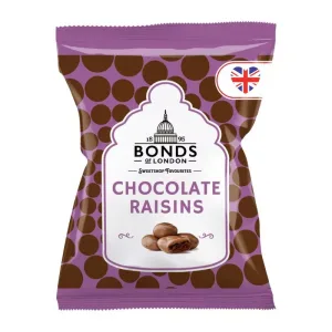 Bonds Chocolate Raisins 12x75g