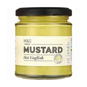 M&S English Mustard Hot 8x180g