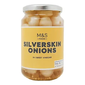 M&S Silverskin Onions 6x340g