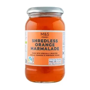 M&S Simply No Peel Marmalade Shredless 12x454g