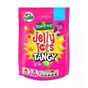 Rowntree's Jelly Tots Tangy Peach 10x140g