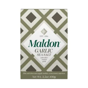 Maldon Sea Salt Garlic 12x100g