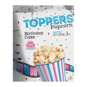 Toppers Popcorn Birthday Cake 48x2oz