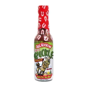 Ass Kickin' Spicy Pickle Hot Sauce x12