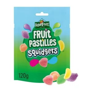 Rowntree Fruit Pastilles Squidgers 9x120g
