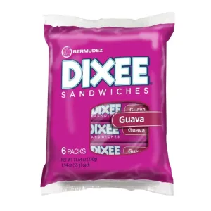Bermudez Dixee & Guava Sandwich 24x6pk x55g - Master Cs