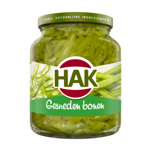HAK Cut Green Beans (Gesneden bonen)12 x 340 ml