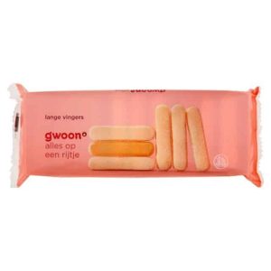 G'woon Lady Fingers (Lange Vingers) 16 x 175g