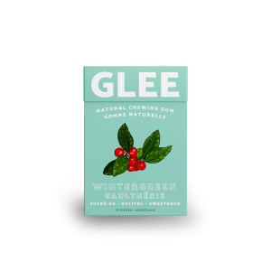 Glee Gum Wintergreen Xylitol Sweetened Box 12 x 16 pcs