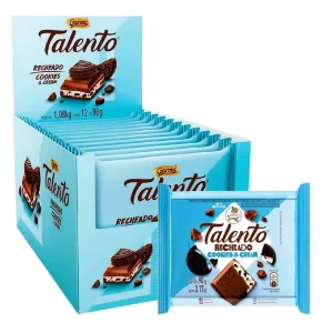Garoto Talento Cookies Filled 12x85g