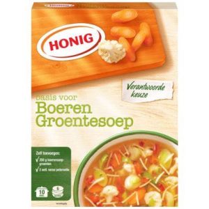 Honig Farmers Vegetable Soup Mix (Boeren Groentesoep) 12 Count