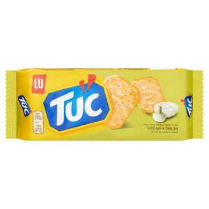 LU Tuc Crackers Cream Onion 24 x 100 g