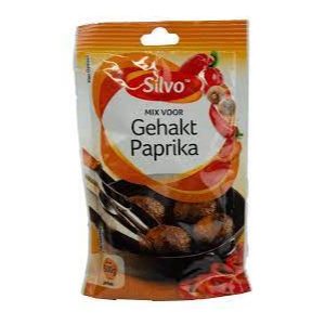 Silvo Spice Mix Ground Beef Pepper/Gehaktmix Paprik 10x40g