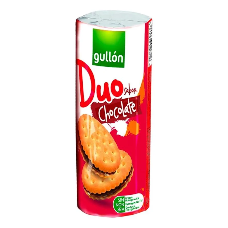 Gullon Duo Chocolate Cookie Sandwich 24x145g